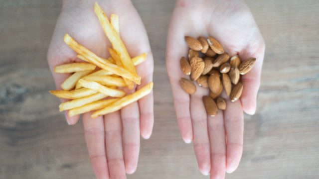 Sorry, fries are no match for almonds